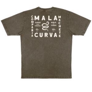 CAMISETA MALA CURVA