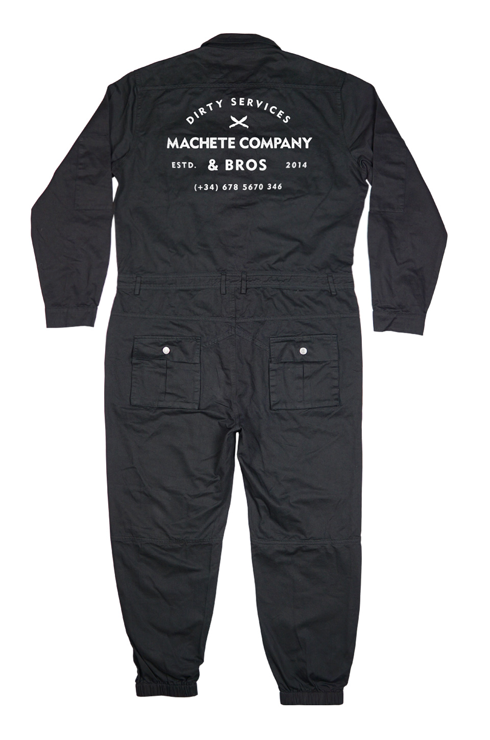 BLACK RACING COVERALL - Image 3
